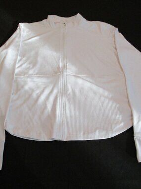 Ladies Spyder Activewear full zip white NWT size Medium
